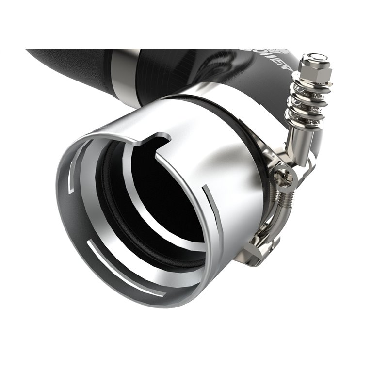 aFe Power | BladeRunner 3 IN Aluminum Hot and Cold Charge Pipe Kit Black - Stinger 3.3T 2018-2023