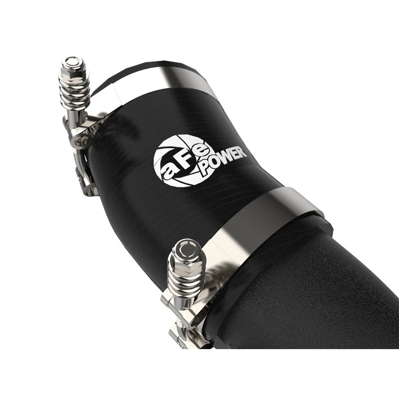 aFe Power | BladeRunner 3 IN Aluminum Hot and Cold Charge Pipe Kit Black - Stinger 3.3T 2018-2023
