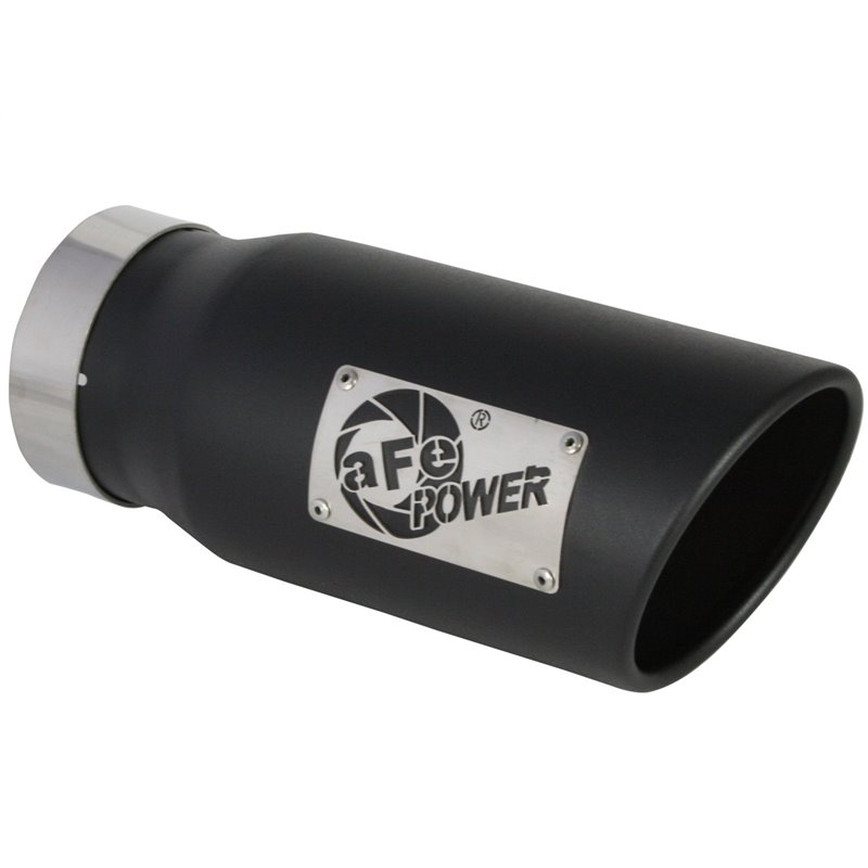 aFe Power | Gemini XV 3 IN 304 Stainless Steel Cat-Back Exhaust System w/Cut-Out Black - Ram 1500 5.7L 2019-2023