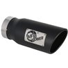 aFe Power | Gemini XV 3 IN 304 Stainless Steel Cat-Back Exhaust System w/Cut-Out Black - Ram 1500 5.7L 2019-2023