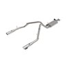 aFe Power | Gemini XV 3 IN 304 Stainless Steel Cat-Back Exhaust System w/Cut-Out Polished - Ram 1500 5.7L 2019-2023