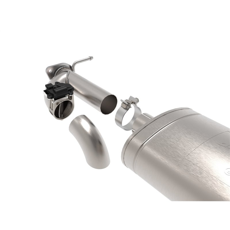 aFe Power | Gemini XV 3 IN 304 Stainless Steel Cat-Back Exhaust System w/Cut-Out Polished - Ram 1500 5.7L 2019-2023