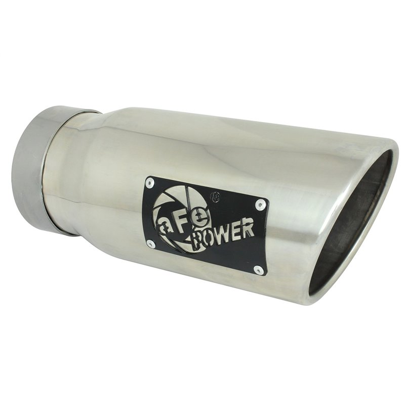 aFe Power | Gemini XV 3 IN 304 Stainless Steel Cat-Back Exhaust System w/Cut-Out Polished - Ram 1500 5.7L 2019-2023