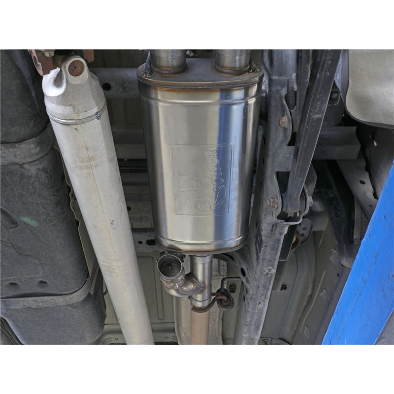 aFe Power | Gemini XV 3 IN 304 Stainless Steel Cat-Back Exhaust System w/Cut-Out Polished - Ram 1500 / Classic 5.7L 2009-2023