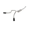 aFe Power | Vulcan Series 3 IN 304 Stainless Steel Cat-Back Exhaust System w/Black Tip - F-150 2.7T / 3.5T 2021-2023