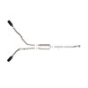 aFe Power | Vulcan Series 3 IN 304 Stainless Steel Cat-Back Exhaust System w/Black Tip - F-150 2.7T / 3.5T 2021-2023