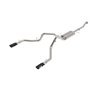aFe Power | Vulcan Series 3 IN 304 Stainless Steel Cat-Back Exhaust System w/Black Tip - F-150 2.7T / 3.5T 2021-2023