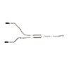 aFe Power | Vulcan Series 3 IN 304 Stainless Steel Cat-Back Exhaust System w/Black Tip - F-150 2.7T / 3.5T 2021-2023