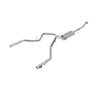 aFe Power | Vulcan Series 3 IN 304 Stainless Steel Cat-Back Exhaust System w/Polished Tip - F-150 2.7T / 3.5T 2021-2023