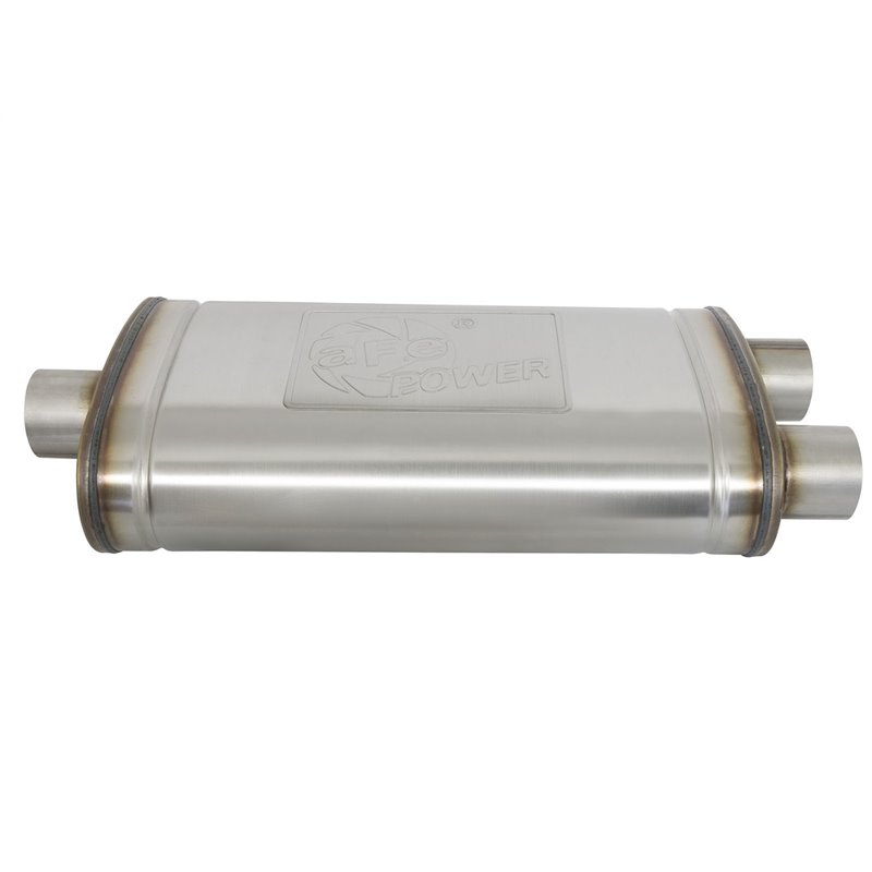 aFe Power | Vulcan Series 3 IN 304 Stainless Steel Cat-Back Exhaust System w/Polished Tip - F-150 2.7T / 3.5T 2021-2023
