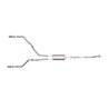 aFe Power | Vulcan Series 3 IN 304 Stainless Steel Cat-Back Exhaust System w/Polished Tip - F-150 2.7T / 3.5T 2021-2023
