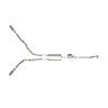 aFe Power | Gemini XV 3 IN 304 Stainless Steel Cat-Back Exhaust System w/Cut-Out Polished - F-150 2.7T / 3.5T 2021-2023