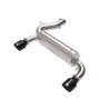aFe Power | Vulcan Series 3 IN to 2-1/2 IN Stainless Steel Axle-Back Exhaust System Black - Bronco 2.3T / 2.7T 2021-2023