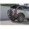 aFe Power | Vulcan Series 3 IN to 2-1/2 IN Stainless Steel Axle-Back Exhaust System Black - Bronco 2.3T / 2.7T 2021-2023