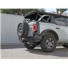 aFe Power | Vulcan Series 3 IN to 2-1/2 IN Stainless Steel Cat-Back Exhaust System Polished - Bronco 2.3T / 2.7T 2021-2023