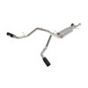 aFe Power | Gemini XV 3 IN 304 Stainless Steel Cat-Back Exhaust System w/Cut-Out Black - Silverado / Sierra 1500 4.3L / 5.3L 200
