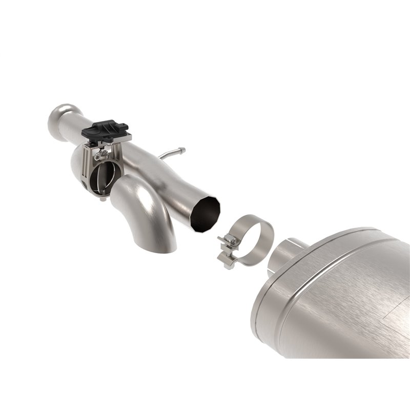 aFe Power | Gemini XV 3 IN 304 Stainless Steel Cat-Back Exhaust System w/Cut-Out Black - Silverado / Sierra 1500 4.3L / 5.3L 200