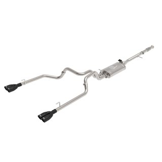 aFe Power | Gemini XV 3 IN 304 Stainless Steel Cat-Back Exhaust System w/Cut-Out Black - Silverado / Sierra 1500 / Limited 5.3L 