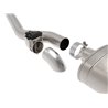 aFe Power | Gemini XV 3 IN 304 Stainless Steel Cat-Back Exhaust System w/Cut-Out Black - Silverado / Sierra 1500 / Limited 5.3L 