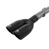 aFe Power | Gemini XV 3 IN 304 Stainless Steel Cat-Back Exhaust System w/Cut-Out Black - Silverado / Sierra 1500 / Limited 5.3L 
