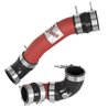 aFe Power | BladeRunner 2-1/4 IN/2-1/2 IN Aluminum Hot and Cold Charge Pipe Kit Red - Civic 2.0T 2017-2021
