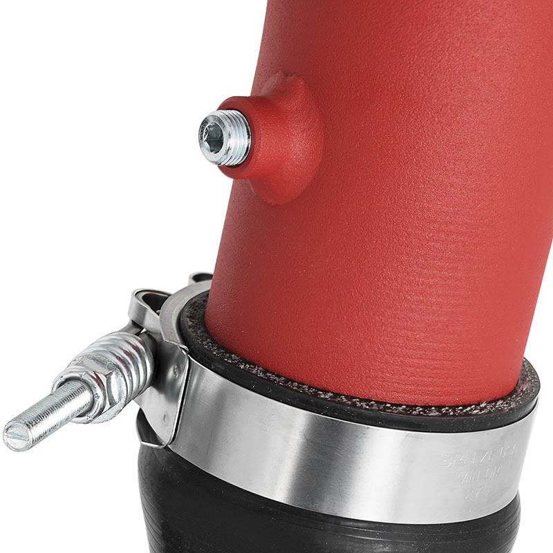 aFe Power | BladeRunner 2-1/4 IN/2-1/2 IN Aluminum Hot and Cold Charge Pipe Kit Red - Civic 2.0T 2017-2021