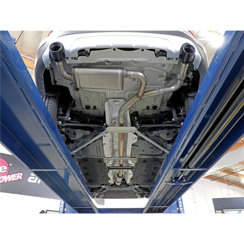 aFe Power | MACH Force-Xp 3 to 2-1/2 IN Stainless Steel Axle-Back Exhaust w/Black Tip - X1 sDrive 2.0T 2015-2022