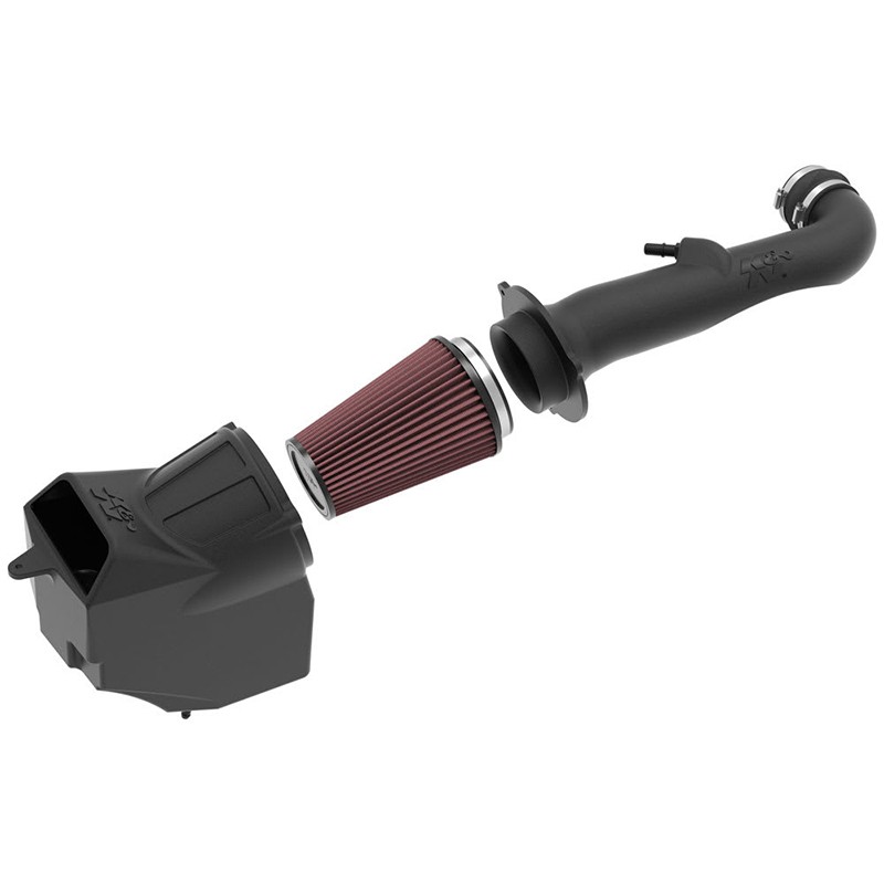 K&N | Aircharger Performance Air Intake System - Gladiator / Wrangler (JL) 3.6L 2018-2023
