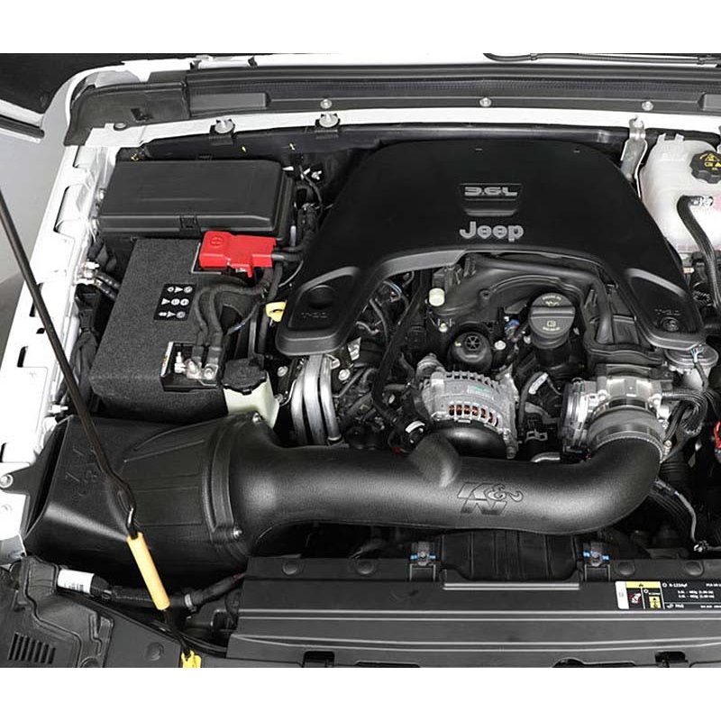 K&N | Aircharger Performance Air Intake System - Gladiator / Wrangler (JL) 3.6L 2018-2023