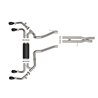 aFe Power | Vulcan Series 2-1/2 IN to 3 IN Stainless Steel Cat-Back Exhaust System Black - Wrangler (JL) 6.4L 2021-2023