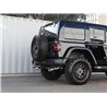 aFe Power | Vulcan Series 2-1/2 IN to 3 IN Stainless Steel Cat-Back Exhaust System Polished - Wrangler (JL) 6.4L 2021-2023