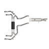 aFe Power | Vulcan Series 2-1/2 IN to 3 IN Stainless Steel Cat-Back Exhaust System Polished - Wrangler (JL) 6.4L 2021-2023
