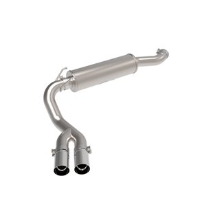 aFe Power | Rebel Series 3-1/2 IN Stainless Steel Cat-Back Exhaust System w/Polish Tip - Ram 2500 / 3500 6.4L 2019-2022