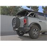 aFe Power | Apollo GT Series 3 IN 409 Stainless Steel Cat-Back Exhaust System w/Black Tip - Bronco 2.3T / 2.7T 2021-2023
