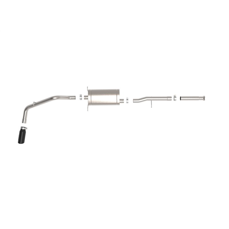 aFe Power | Apollo GT Series 3 IN 409 Stainless Steel Cat-Back Exhaust System w/Black Tip - Silverado / Sierra 1500 2009-2018