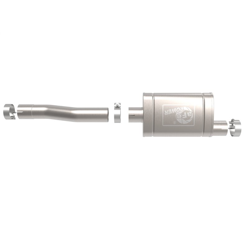 aFe Power | Apollo GT Series 409 Stainless Steel Muffler Upgrade Pipe - Silverado / Sierra 1500 6.2L 2020-2023