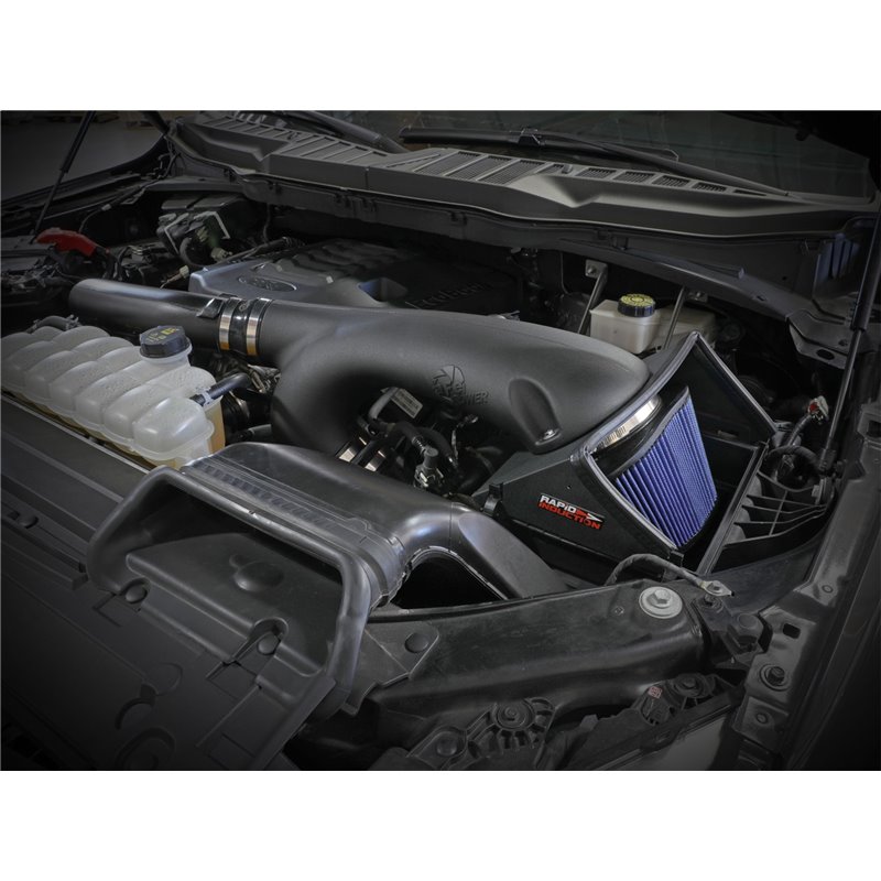 aFe Power | Rapid Induction Cold Air Intake System w/Pro 5R Media - F-150 3.5T 2021-2023