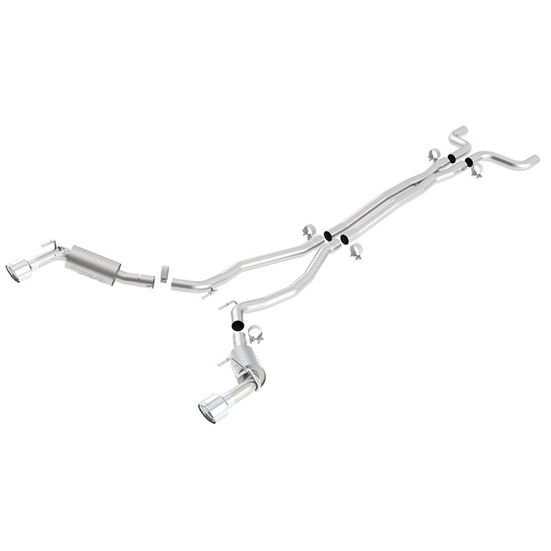 Borla | Cat-Back Exhaust ATAK - Camaro SS 6.2L - Camaro 6.2L 2010-2013