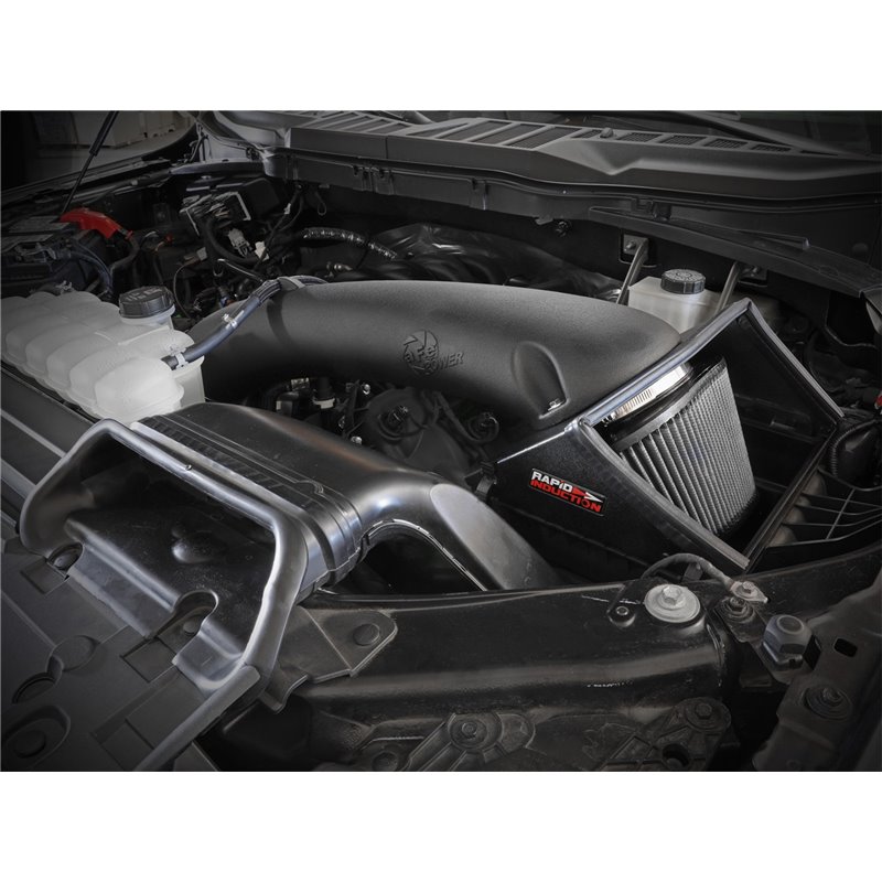 aFe Power | Rapid Induction Cold Air Intake System w/Pro DRY S Media - F-150 5.0L 2021-2023
