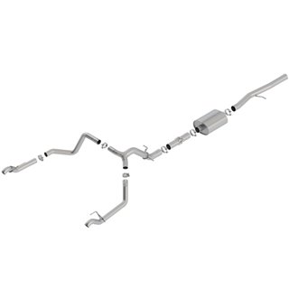 Borla | Cat-Back Exhaust ATAK - Silverado / Sierra 1500 6.2L - Silverado / Sierra 1500 / Limited 6.2L 2019-2023