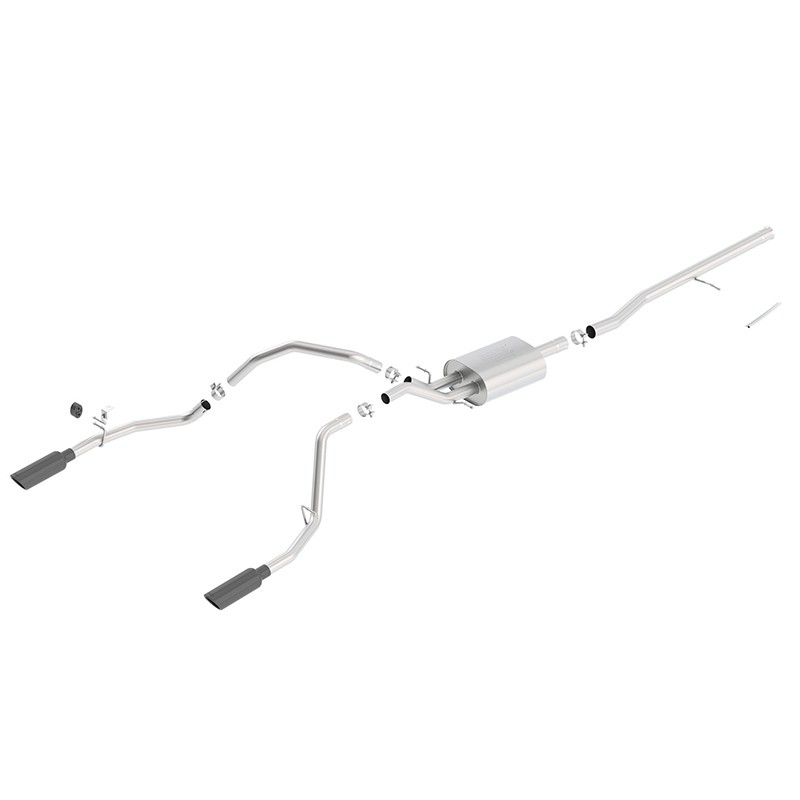 Borla | Cat-Back Exhaust ATAK - Silverado / Sierra 1500 5.3L 2014-2018