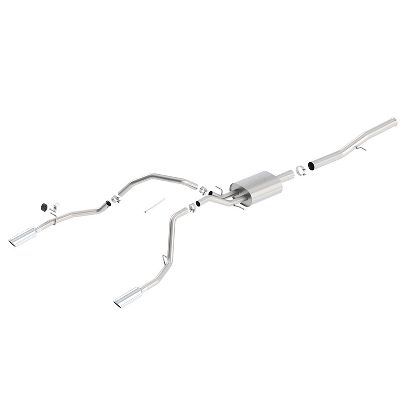 Borla | Cat-Back Exhaust ATAK - Silverado / Sierra 1500 6.2L - Silverado / Sierra 1500 6.2L 2014-2018
