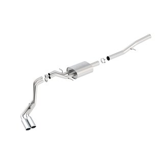 Borla | Cat-Back Exhaust ATAK - Silverado / Sierra 1500 6.2L - Silverado / Sierra 1500 6.2L 2014-2018