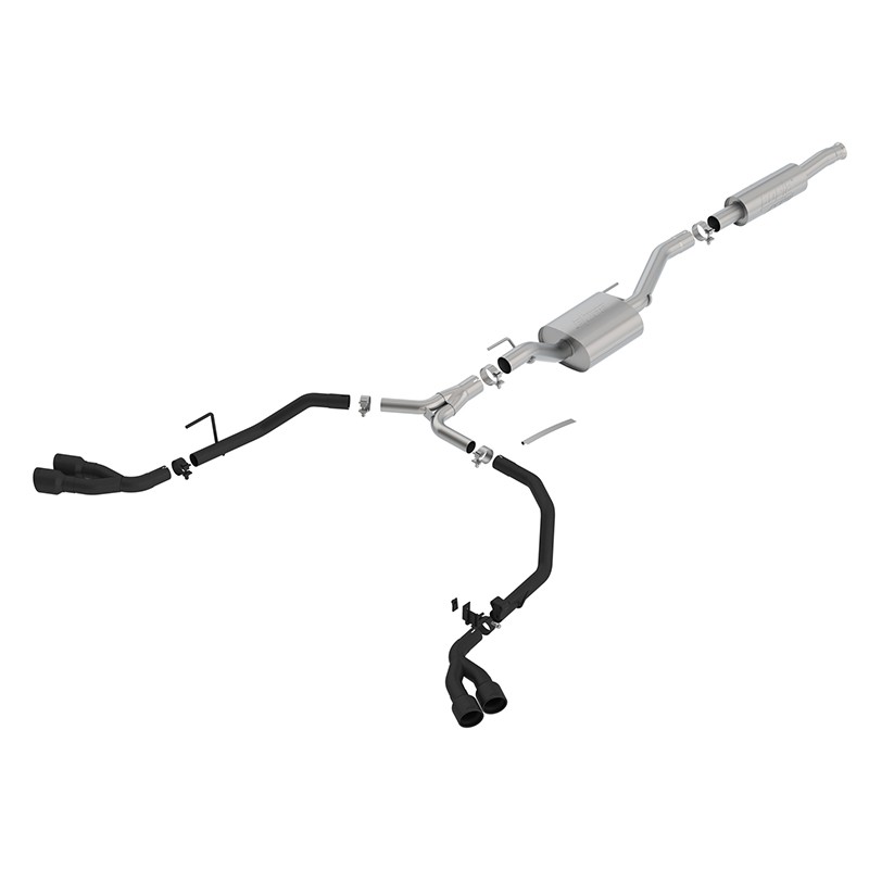 Borla | Cat-Back Exhaust ATAK - Jeep Gladiator V6 3.6L - Gladiator 3.6L 2020-2022