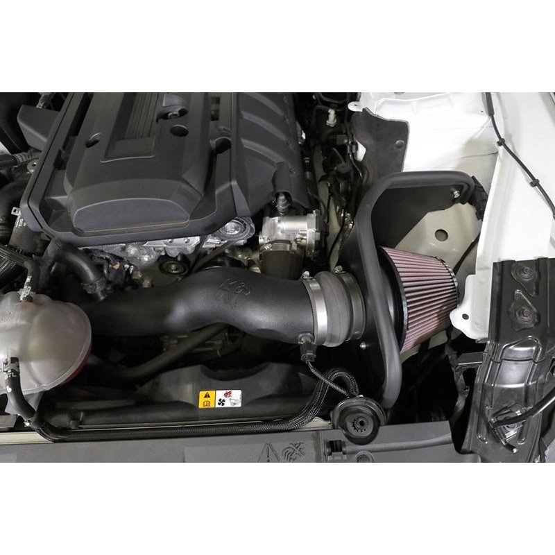 K&N | Aircharger Performance Air Intake System - Mustang 2.3T 2018-2023