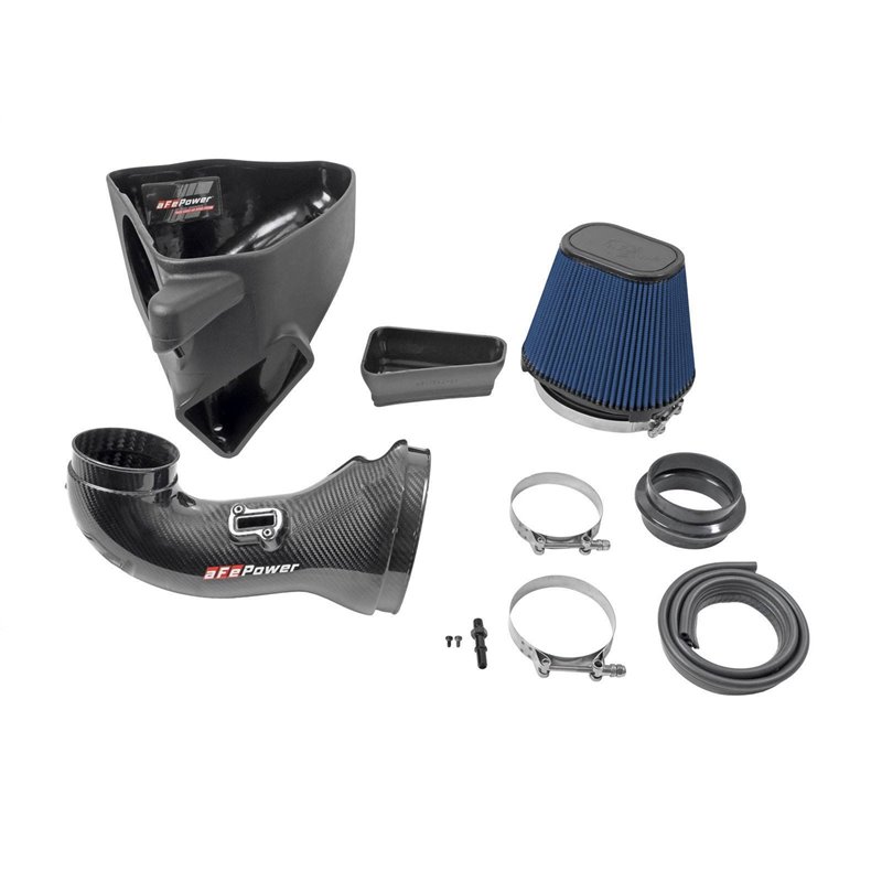 aFe Power | Track Series Stage-2 Carbon Fiber Intake System w/Pro 5R Media - Camaro 6.2L 2017-2023