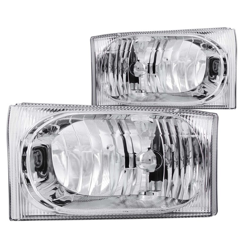 Anzo USA | Crystal Headlight Set - Excursion / F-250 / F-350 2000-2004
