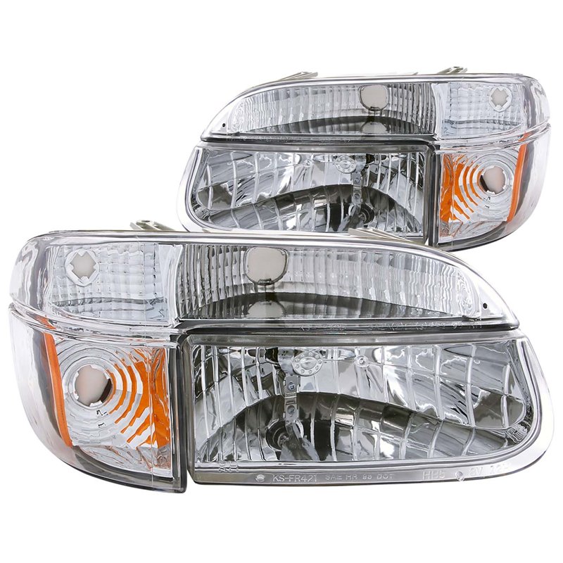 Anzo USA | Crystal Headlight Set - Explorer 4.0L / 4.9L 2000-2001