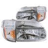 Anzo USA | Crystal Headlight Set - Explorer 4.0L / 4.9L 2000-2001