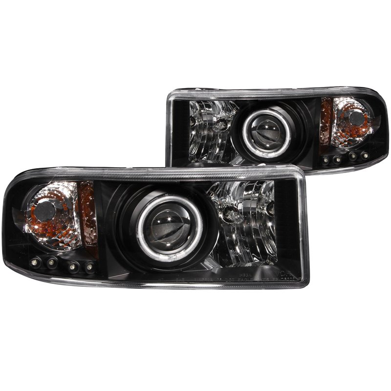 Anzo USA | Projector Headlight Set w/Halo - Ram 1500 / 2500 / 3500 2000-2002